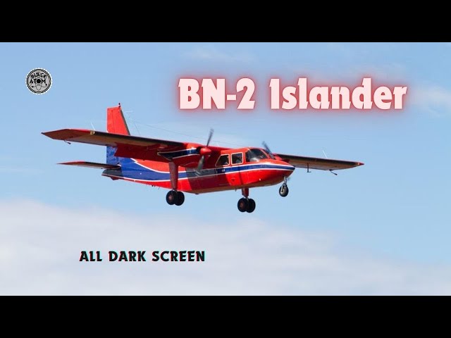 ⨀ BN-2 Islander Engine Sound for Sleep | Steady Propeller Drone & Cabin Ambience ⨀