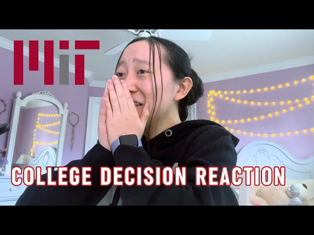 MIT COLLEGE DECISION REACTION 2024 (dream school!)