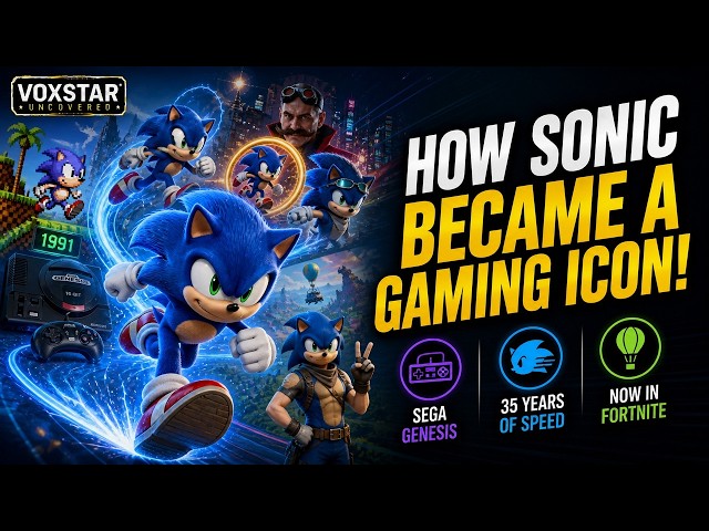 How Sonic the Hedgehog Became a Gaming Icon 🦔 | VoxStar Uncovered