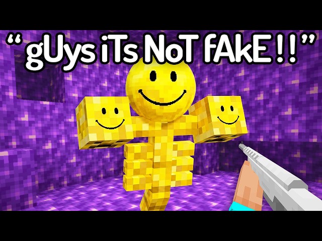I Found The STUPIDEST Fake Minecraft Speedruns