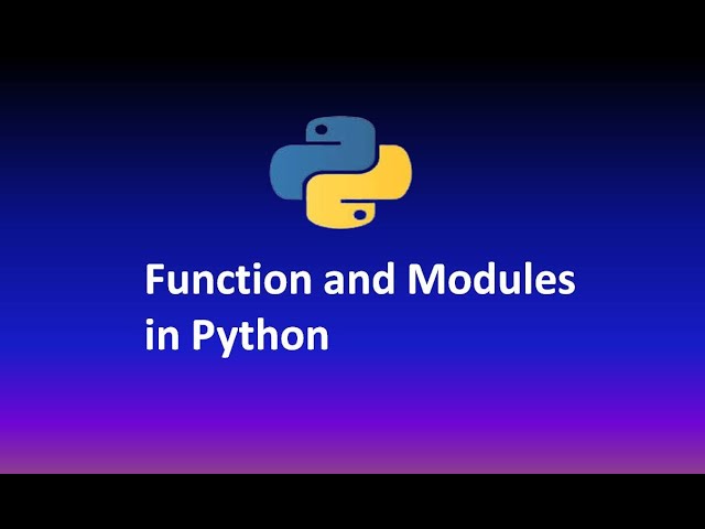 Functions and Modules in Python Tamil | Python turorial for Beginner to Advanced 