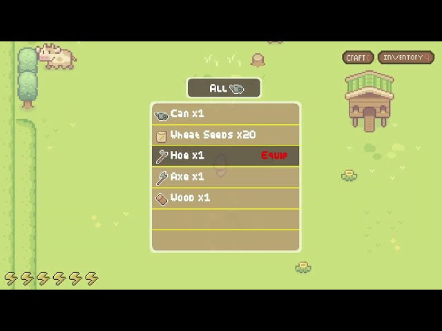 2D Tile Based Java Swing Farming Game (Task System Rewards)