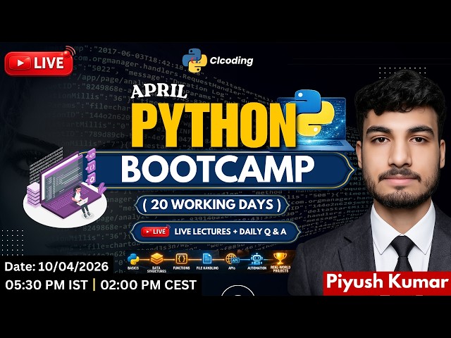 April Python Bootcamp Day 7 - Strings