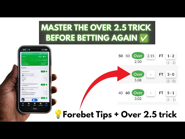 Stop Losing Over 2.5 Bet! This Forebet Trick Finds High Scoring Matches