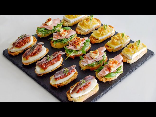 3 Easy and Original Appetizers to Surprise your Guests in Spring | DarixLAB