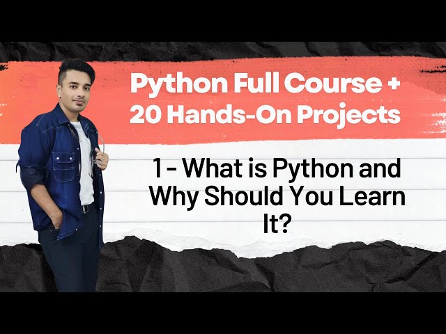 📙 1 - What is Python and Why Should You Learn It?