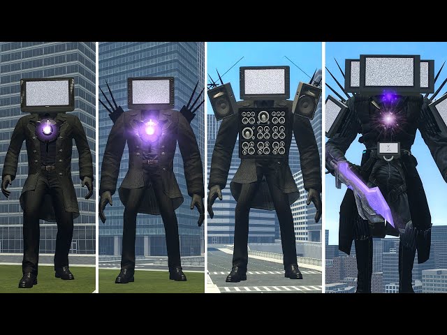 EVOLUTION OF NEW UPGRADED TITAN TV MAN! - Skibidi Toilet In Garry's Mod