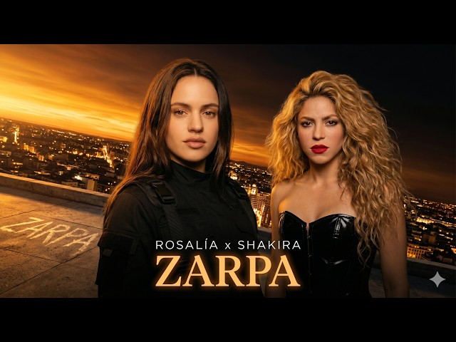 ROSALÍA x SHAKIRA | ZARPA | La herida afil (Official MUSIC lyrics) (Musica Fuego) 🔥