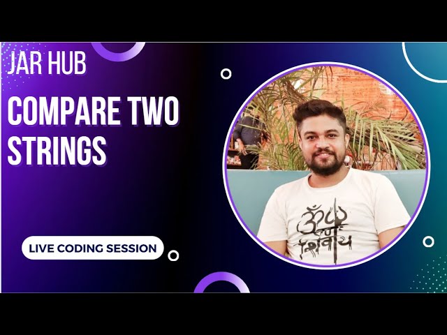 Compare Two Strings in Java