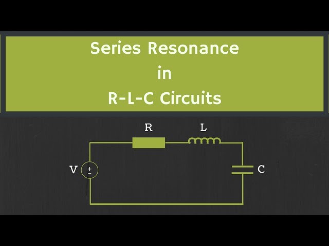 Series Resonance in RLC Circuit