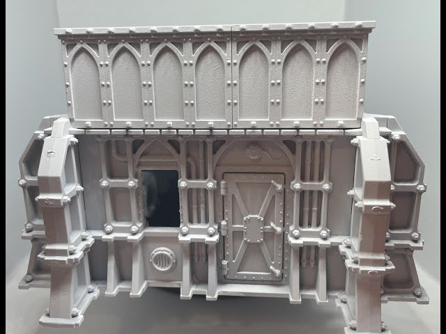 Warhammer 40K STC Hab-Bunker and Stockades Terrain Battlezone Fronteris