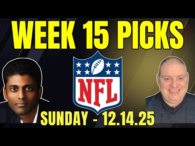 NFL Week 15 Picks - Sunday 12/14/25 l Craig Trapp & Indian Cowboy NFL Picks, Bets, & Predictions