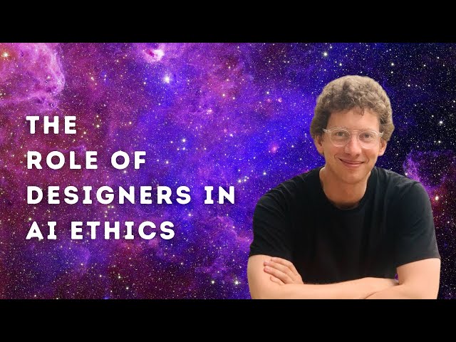 The Role of Designers in AI Ethics with Tomasz Hollanek