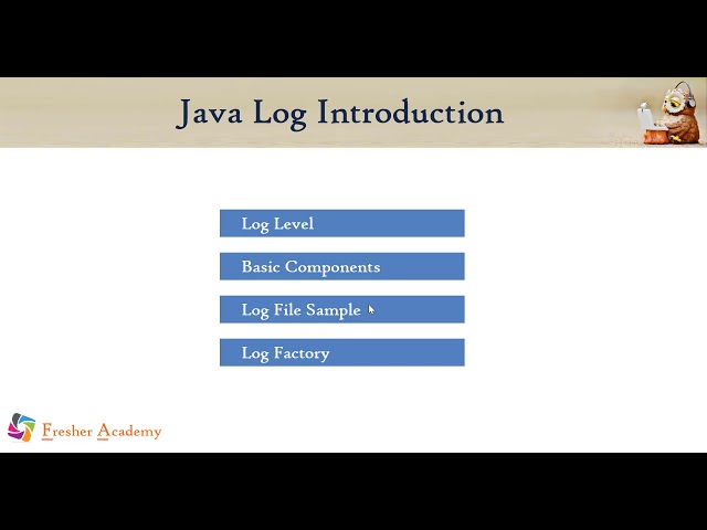 10  Java Log Intro