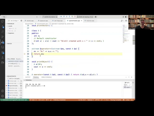 operator overloading