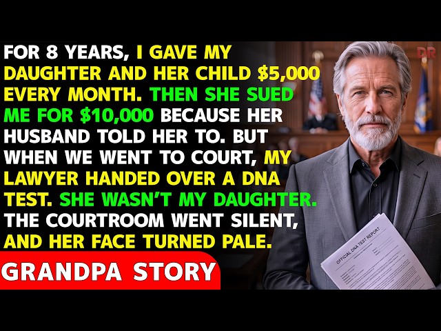 I Paid My “Daughter” $5,000 A Month For 8 Years—Then She Sued Me And A DNA Test Revealed The Truth.