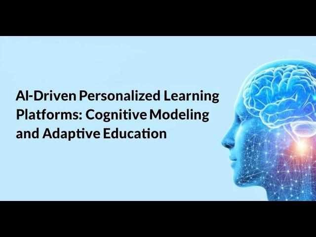 AI-Driven Personalized Learning Platforms: Cognitive Modeling and Adaptive Education