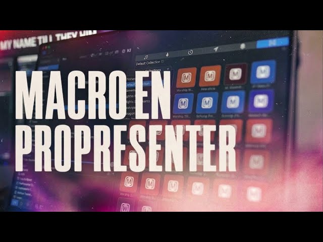 How to USE MACROS in ProPresenter 🔥 | Control Ableton, OBS, ATEM, Lights, and Consoles
