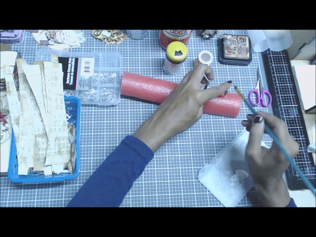 BOHOMIAN BEAD TUTORIAL for Micro Mini Journal Spine