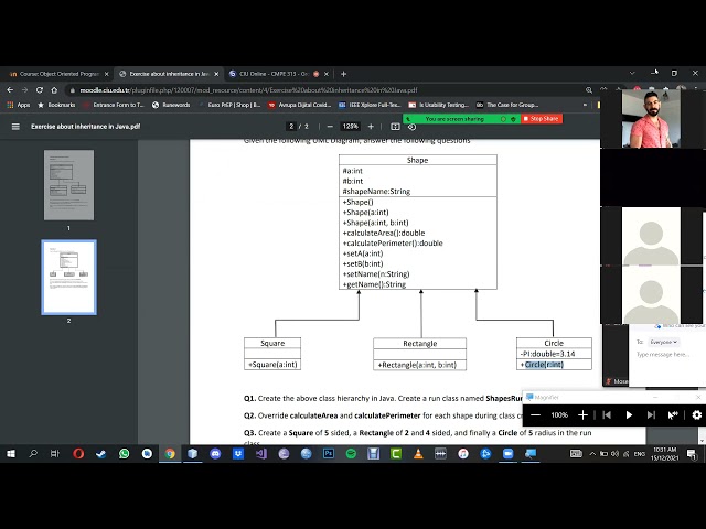 Inheritance and Abstract Class in Java