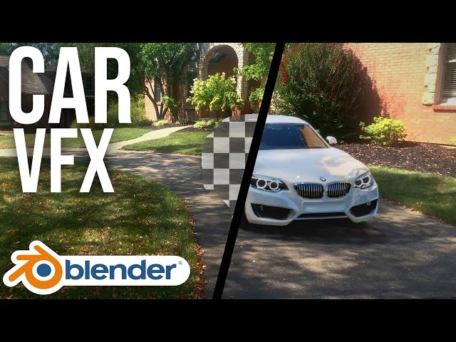 How to Add a Car Using VFX In Blender