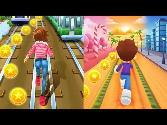 Subway Princess Runner VS Kooply Run Gameplay iOS Android