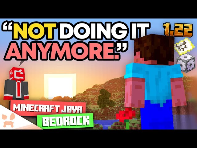 MINECRAFT JUST ANNOUNCED 2 HUGE NEW 1.22 UPDATES & JAVA IS CHANGING FOREVER…