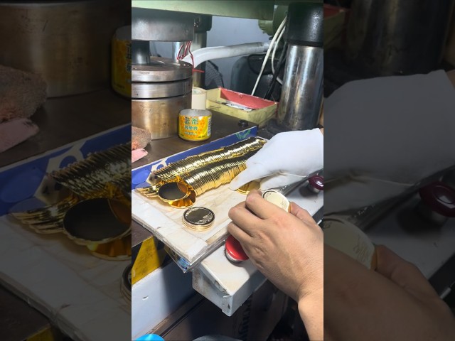 The hydraulic process can emboss complex patterns on metal with extremely high precision