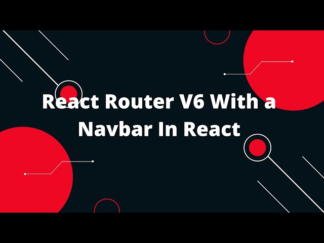 React Tutorial in Hindi #66 React Router V6 With Navbar In React | React Router v6 NavBar Bootstrap