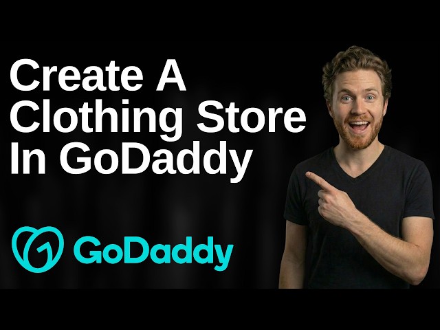 How To Create A Clothing Store In GoDaddy Website Builder (2026 Easy Guide)