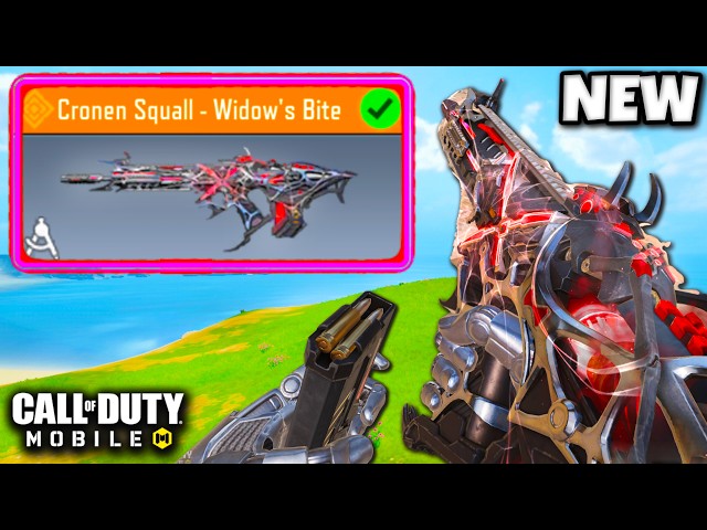 *NEW* LEGENDARY CRONEN SQUALL - WIDOW'S BITE 🤯 (COD MOBILE)