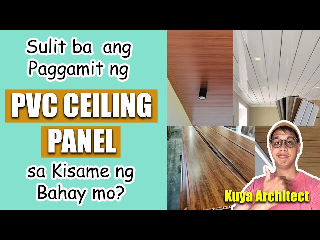 PVC CEILING PANEL Maganda pang Kisame ? Philippine House Design Construction Renovation Interiors