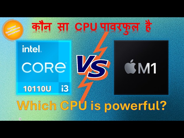 Apple M1 vs Intel Core i3-10110U | Full Benchmark, Gaming & Performance Comparison (2026)| #bytemist