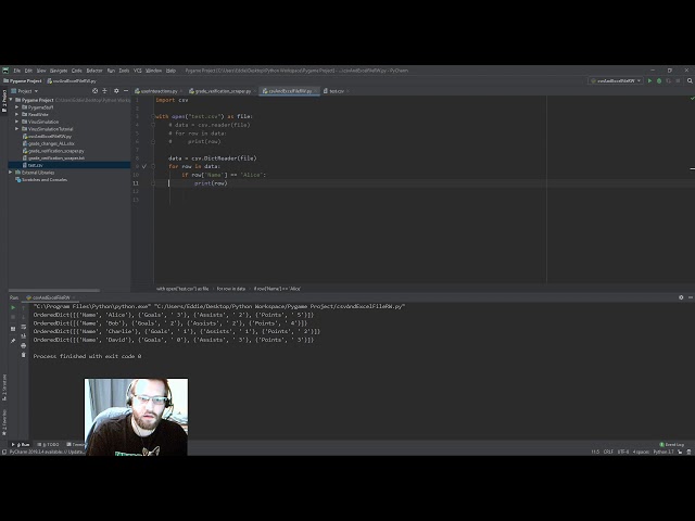 Brief Python intro tutorial on using 'CSV' and 'Pandas'