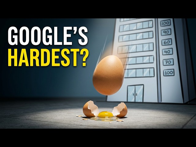 Can You Solve Google's Hardest Interview Question? (2 Eggs, 100 Floors)