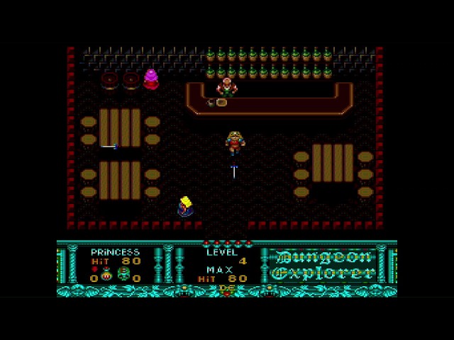 【PCエンジン】どうして捕まってたか謎なクソ強い姫様参戦『ダンジョンエクスプローラー』#3【レトロゲーム実況】【PCE】