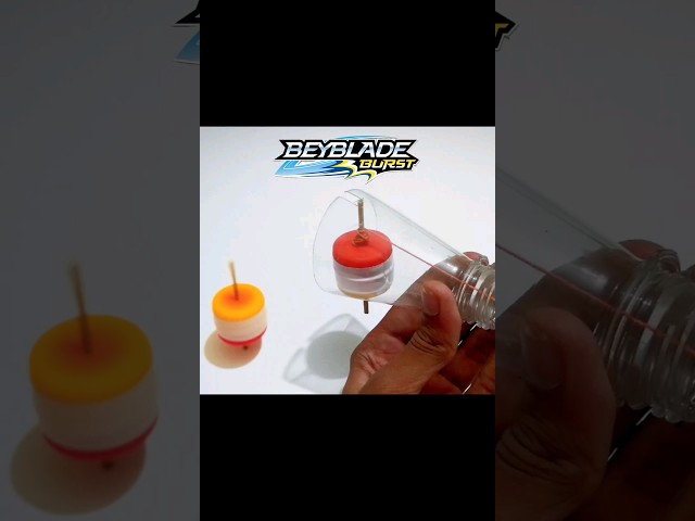 How to make Beyblade from bottle | #diy #craft #viral #shorts |