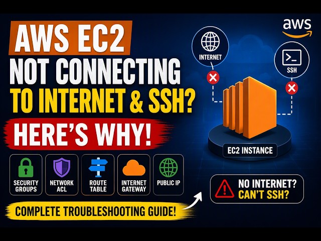 AWS EC2 Not Connecting to Internet? Here's Why | Fix in 5 mins