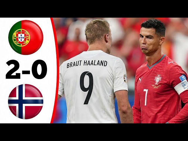 Gol de Ronaldo | Portugal vs Noruega 2-0 Todos los goles y resumen 2026