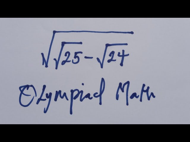 Only Math Geniuses Solve This Olympiad Question | You Should Know This Trick
