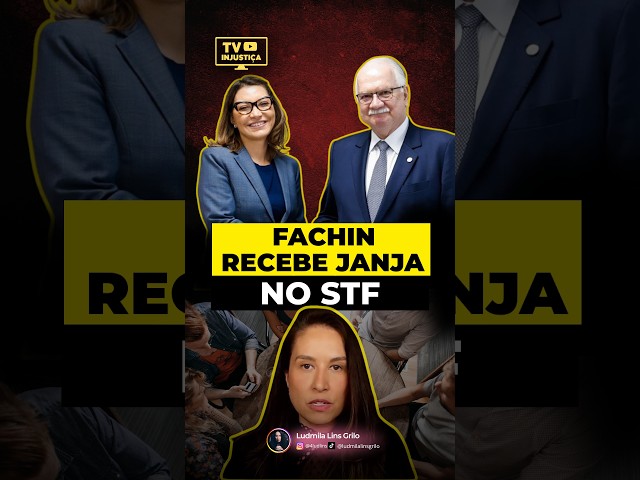 Presidente del STF recibe a Janja para hablar sobre feminicidio