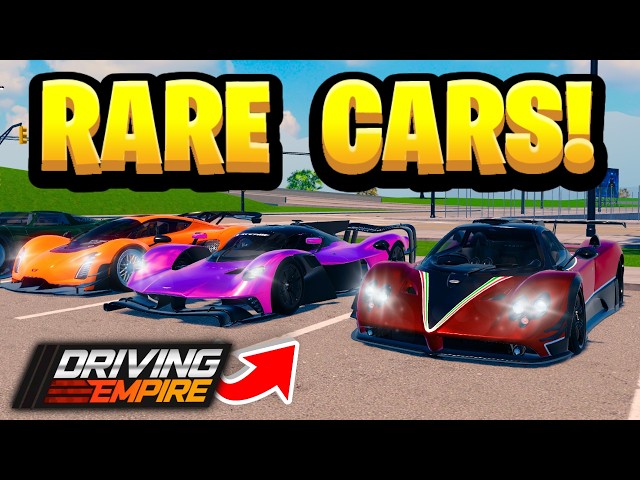 Hosting A RARE CARS Only Car Meet In Driving Empire!