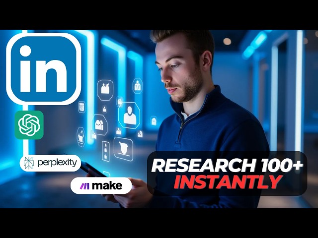 How to Research Anyone on LinkedIn (AI Does the Work)