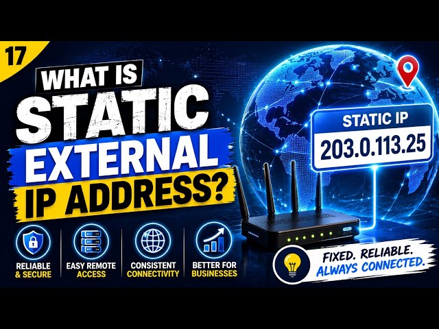 Static IP addresses 