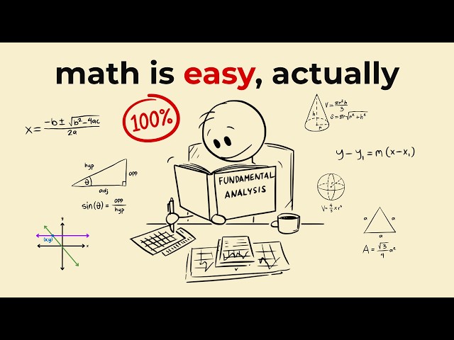 How to study MATH so fast it feels cheating