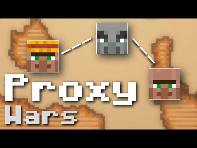 Proxy Wars explained through MINECRAFT