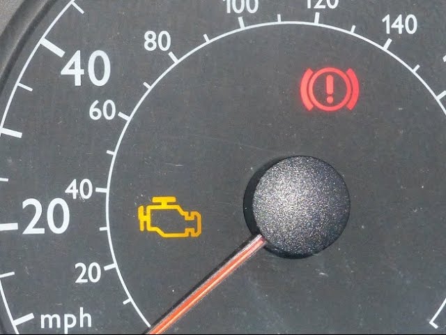 How to check and reset engine warning light