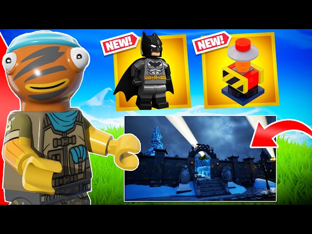 EXCLUSIVE First Look at EVERYTHING Coming to Part 2 of Batman x LEGO Fortnite Odyssey! (Update)