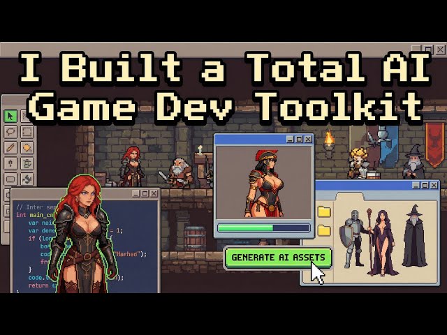 I Built a Total AI Game Dev Toolkit - And You Can Use It Too