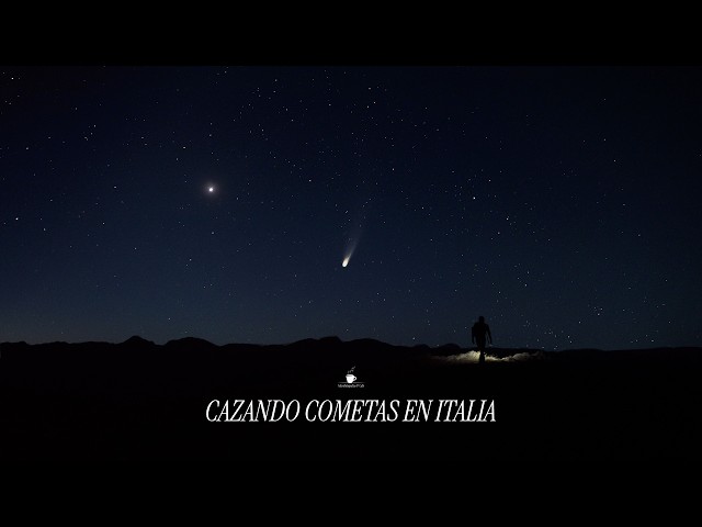 Fotografié un COMETA con un lente de los años 80 (Sin Montura Ecuatorial)